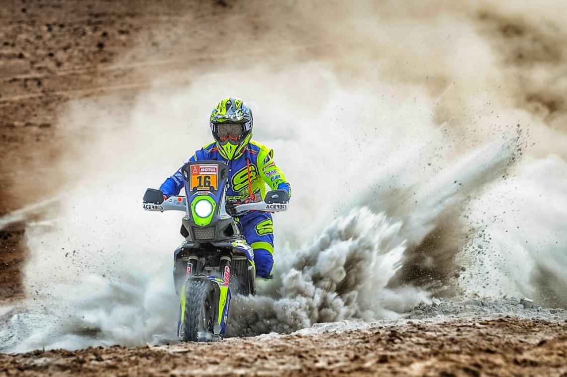 Michael Metge sumó su primer triunfo parcial en el Dakar.