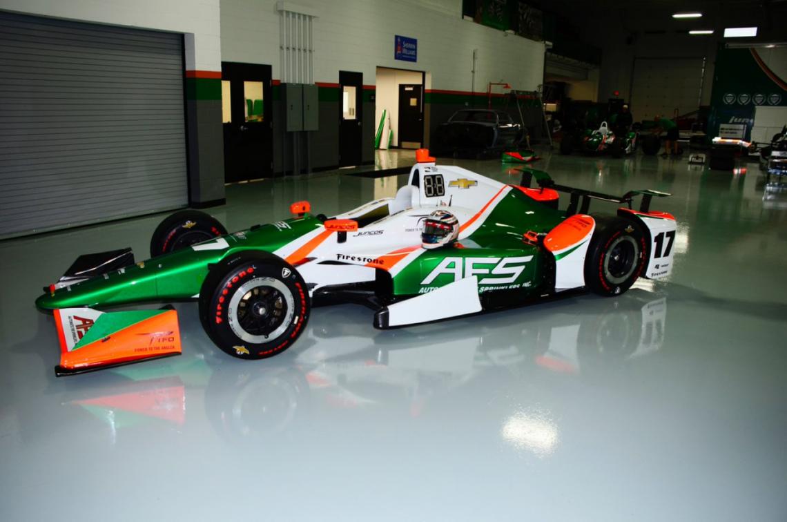 El Dallara-Chevrolet n°17 del colombiano.