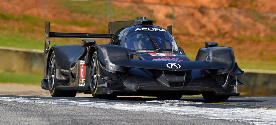 El Acura con el que el brasileño continuará corriendo en las pistas de los Estados Unidos.