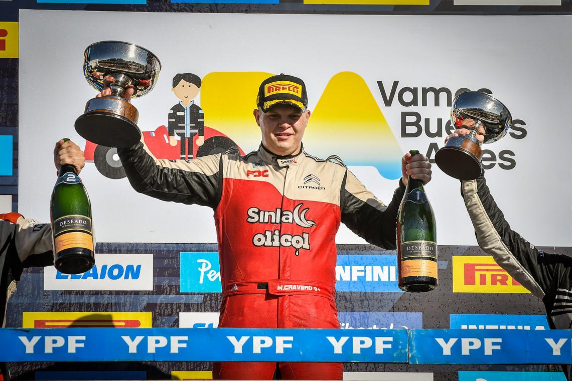 Cravero compite en el TC2000