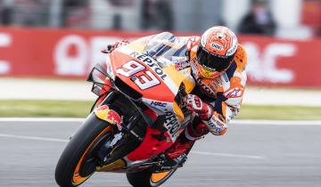 Imagen de Márquez, sobre el final